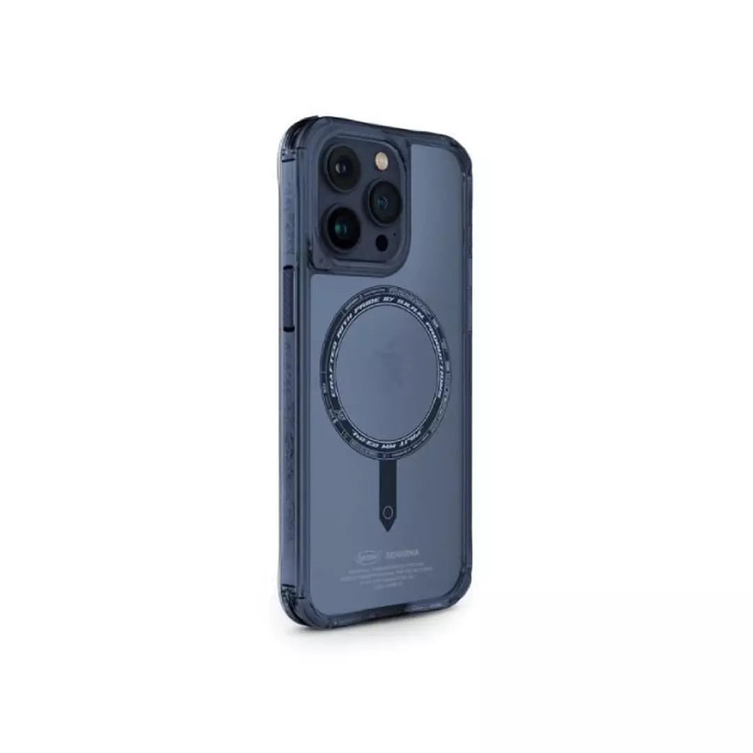 SkinArma Saido MagSafe iPhone 15 Pro Case | Blue SkinArma Saido MagSafe iPhone 15 Pro Case | Blue